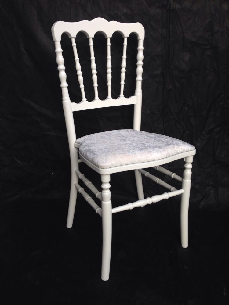 Napolyon Sandalye İnci Beyazı