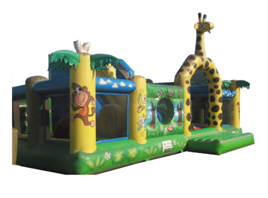 Aktiviteli Şişme Parkur Hayvanat Bahçesi / Kiralık Şişme Oyun Parkı