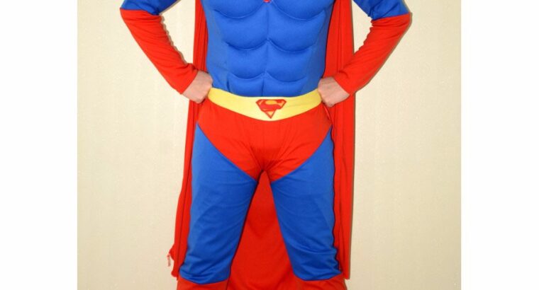 Yetişkin Süperman kostümü
