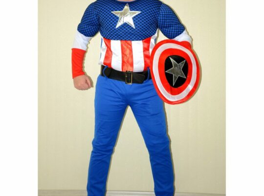 Kaptan Amerika Kostümü