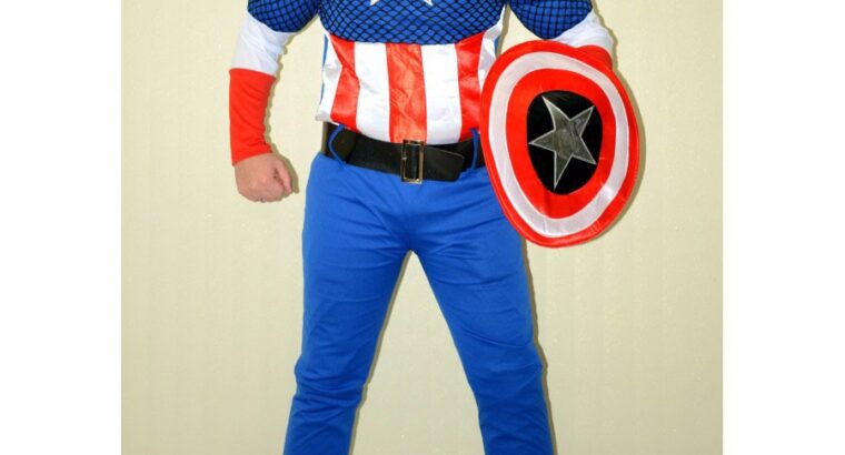 Kaptan Amerika Kostümü