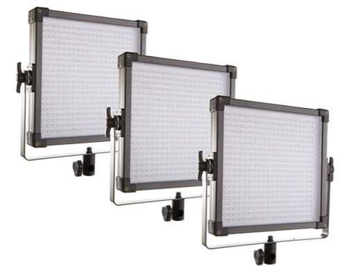 F&V K4000S Bi-Color 3’lü LED Panel Işık Seti