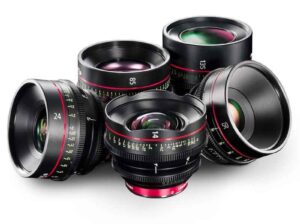 Canon Cinema Prime Lens Seti