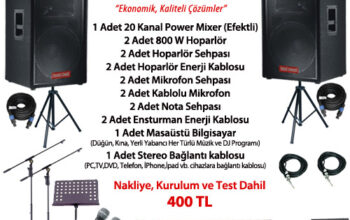 Trabzon Kiralık Ses Sistemleri