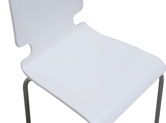 (250-B) Ahşap Sandalye Beyaz