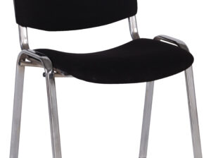 (302-S) Kumaş Sandalye Siyah