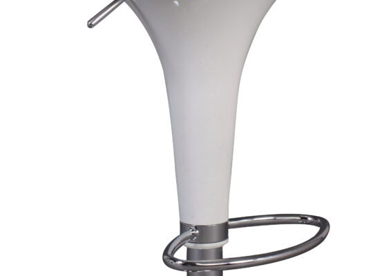 (308-B) Yumurta Bar Sandalyesi Beyaz