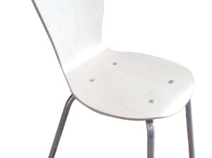 (310-B) Ahşap Sandalye Beyaz