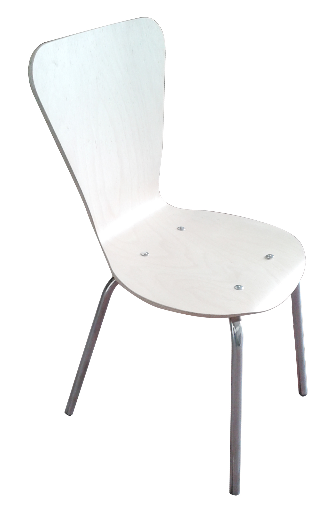 (310-B) Ahşap Sandalye Beyaz