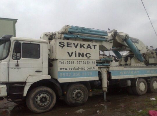 80 Tonluk Hiyap Vinç Kiralama