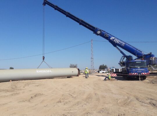 KON-KUR VİNÇ TEN 100 TONLUK MOBİL VİNÇ