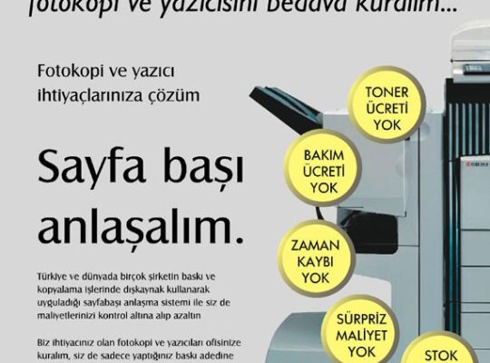 Fotokopi Makinesi Kiralama