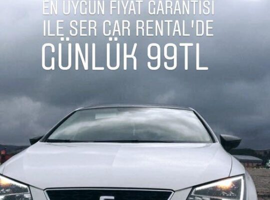 SER CAR RENTAL DEN KİRALIK SEAT LEON’LAR FR’LAR