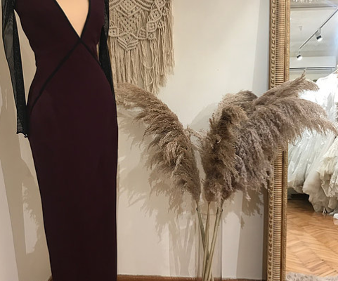 Tül Detaylı Elbise Kirala