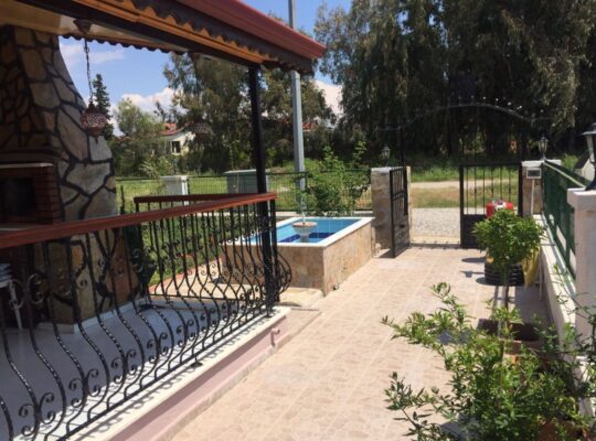 Fethiye Çalışta 3+1 Villa Kiralama