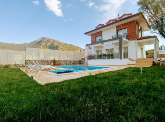 Fethiye Ovacık 4+1 Korunaklı Villa Kiralama