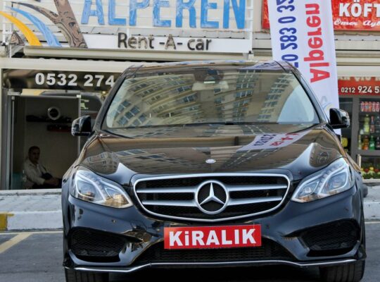 Mercedes E180 Kiralama
