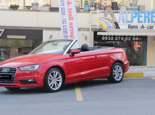 Audi A3 Cabrio Kiralama