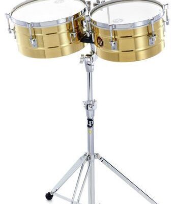 LATIN PERCUSSION LP255B 12” & 13” Tito Puente Serisi Brass Timbal Seti Kiralama