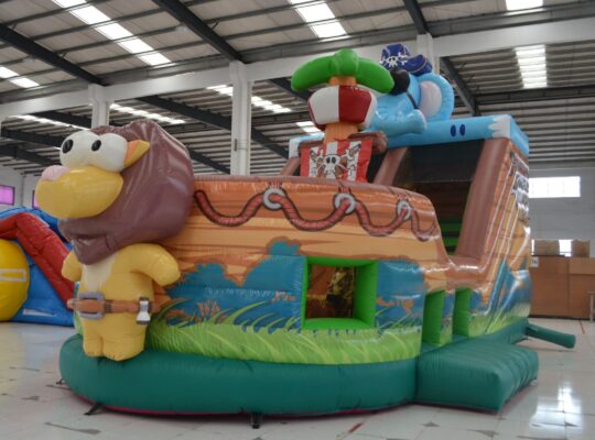 KORSAN GEMİSİ ŞİŞME OYUN PARKURU