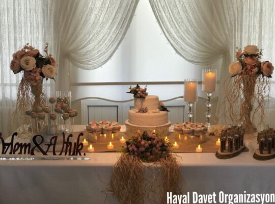 Nişan,Söz, Doğumodası, Masa organizasyonu