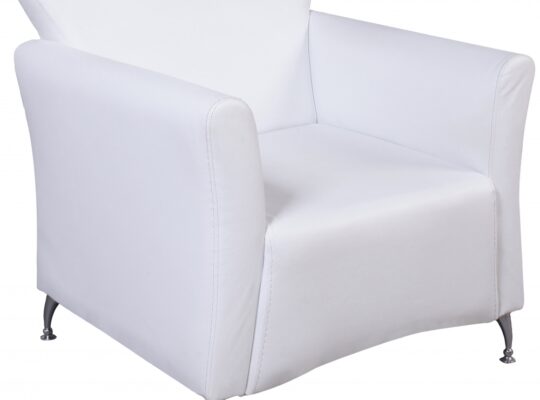 (312-B) Tek Kişilik Koltuk Beyaz