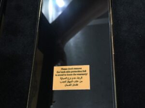 Apple iPhone X 256GB Siyah, 24 Ayar Altın Özel Sürüm