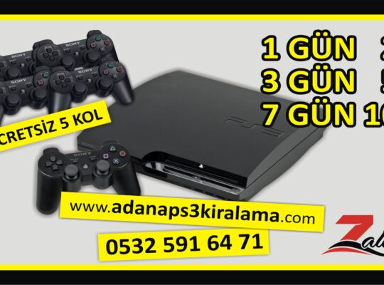 Tüm Adana’ya Konsolu Biz Kiralıyoruz.