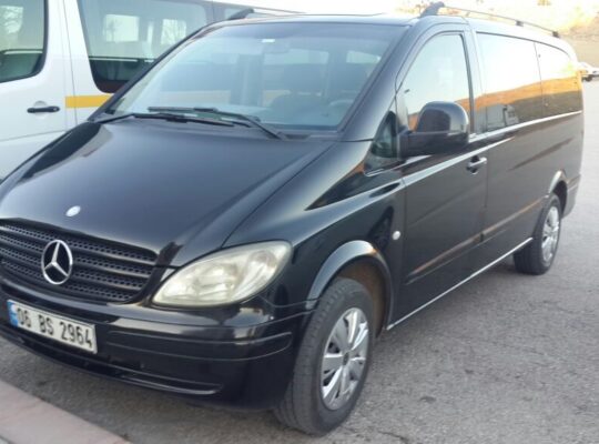 KİRALIK 6+1 KİŞİLİK MERCEDES VİTO GÜNLÜK 200 TL UZUN KİRALAMALARDA İNDİRİM YAPILIR