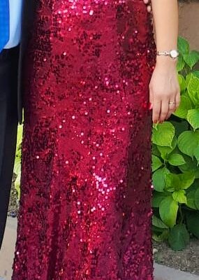 Payetli elbise