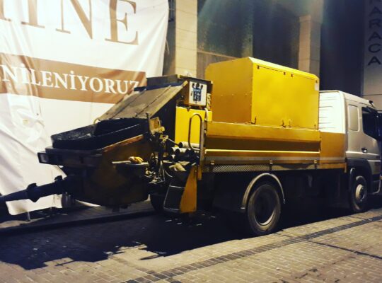 Günlük Kiralık Sabit Beton Pompası