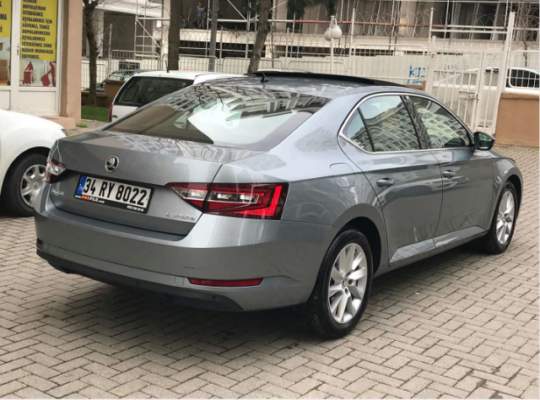 2017-2018 SKODA SUPERB 1.6 TDI STYLE DSG