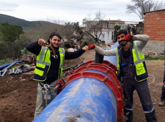 Dsi sulama altyapı polietilen plastik boru alın kaynağı ve elektrofüzyon kaynağı ustası ve taşeronu 63 mm den 1200/1400/1600 mm kadar alın kaynak makinalarımız mevcuttur