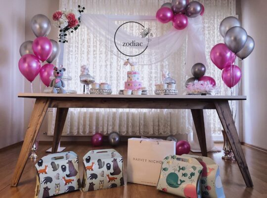 Nişan-Doğum günü Masa Süsleme