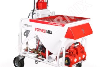 Kiralık Powermix Alçı Sıva Makinası Hazır Sıva Püskürtme Pompası