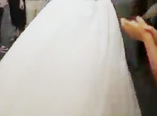 Íncili Fransiz model Gelinlik