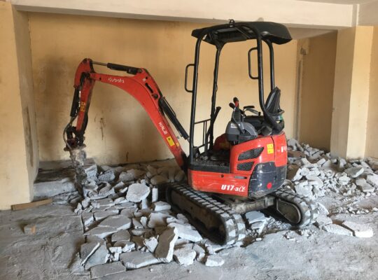 Kiralık Mini Ekskavatör