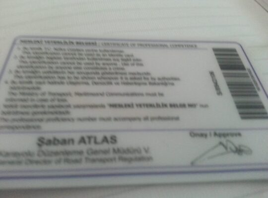 Uygun Fiyata Kiralık ODY4 Belgesi