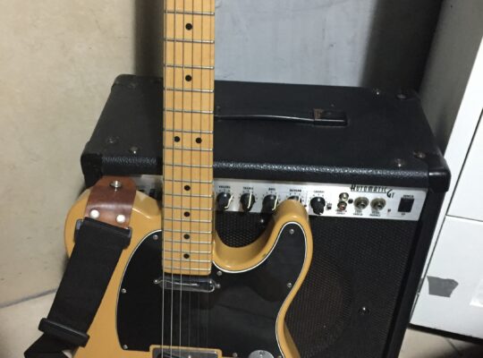 Fender Telecaster Ve Fender Mustang Amfi