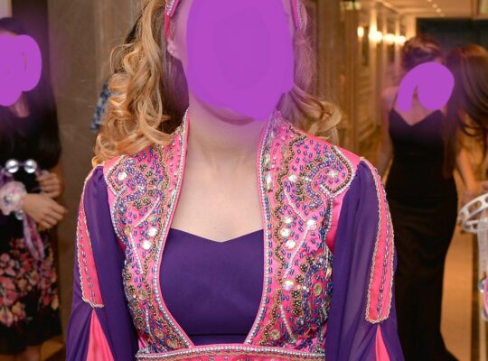 Kiralık Kaftan Mor Pembe