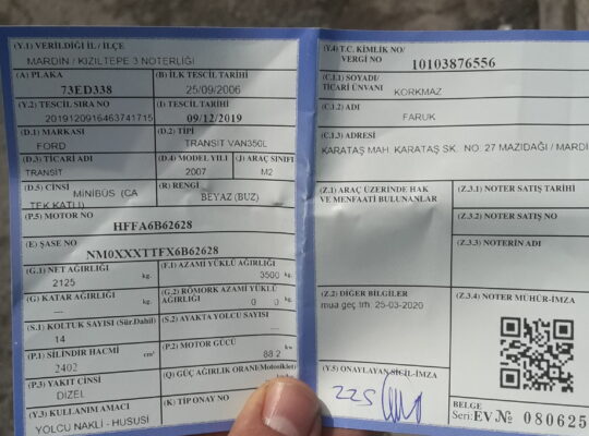 Kiralık Fort Pikap – Fort Minibüs Fiat Linea