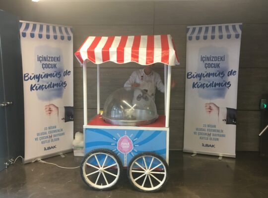 Pamuk Şeker Arabası Kiralama