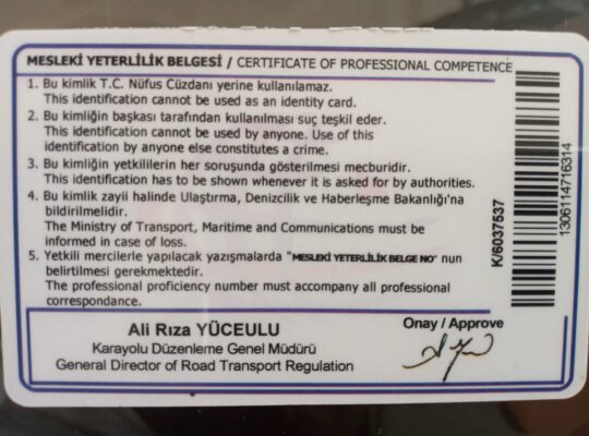 KİRALIK ODY-4 BELGESİ