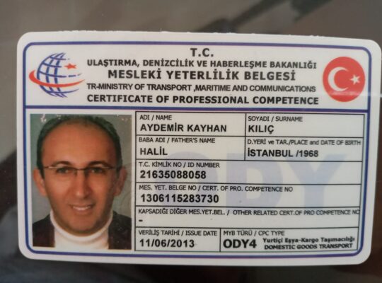 KİRALIK ODY-4 BELGESİ