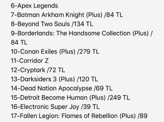 Ps4 Kiralama KADIKÖY MODA+ 2 Dualshock + 60 Dijital Oyun