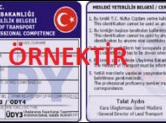 Kiralık ÜDY3 – ÜDY4 (Üst Düzey Yönetici) Uluslararası Yük-Eşya-Kargo (0532 561 25 03 )