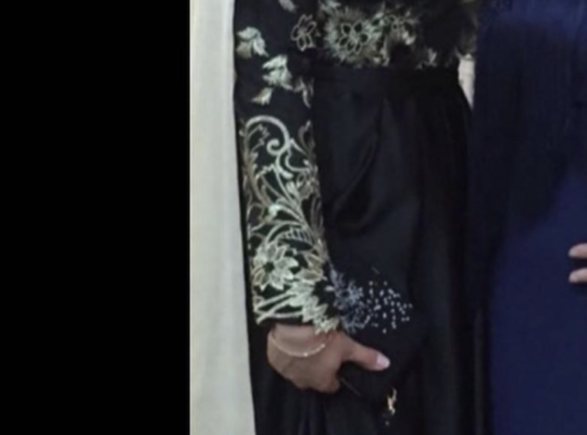 Siyah tesettür abiye