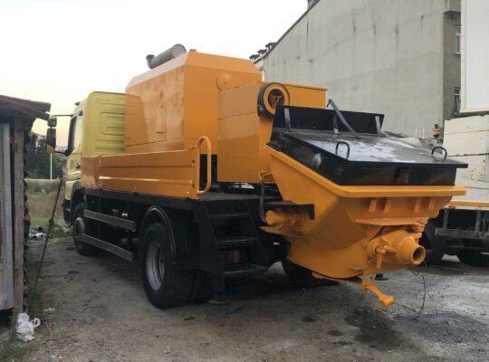 Günlük kiralık sabit beton pompası (yer pompası)